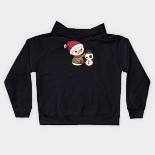 snowman Kids Hoodie